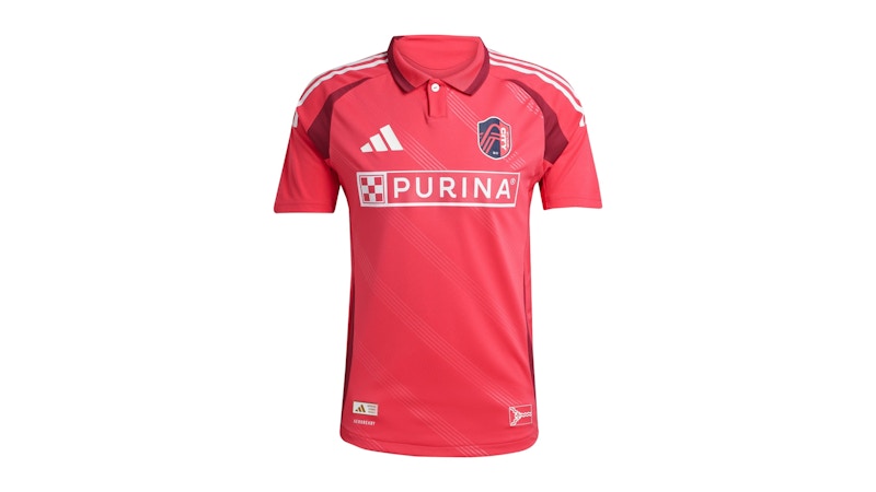 adidas St. Louis City SC 25/26 Home Authentic Jersey Power Pink