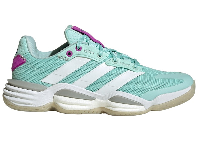adidas Stabil 16 Indoor Semi Flash Aqua Cloud White Purple Burst (Women's)