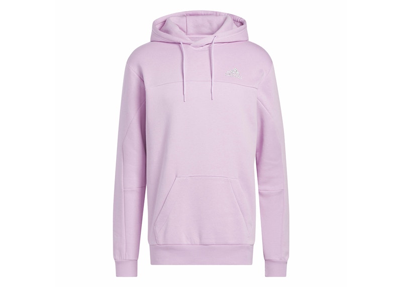 adidas Stadium Fleece Badge Of Sport Hoodie Bliss Lilac