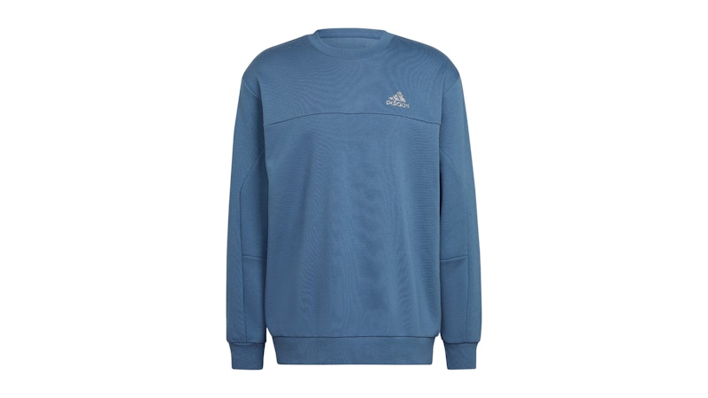 adidas Stadium Fleece Badge Of Sweatshirt Wonder Steel