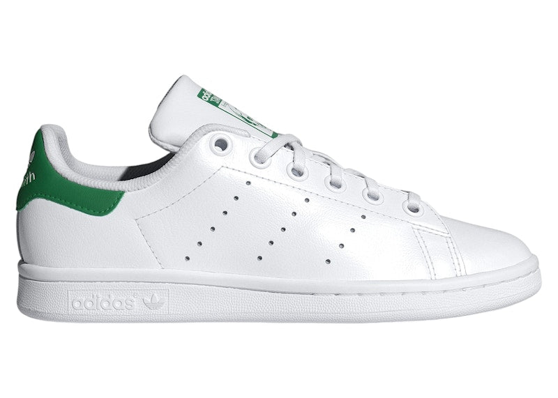 adidas Stan Smith Cloud White Green (GS)