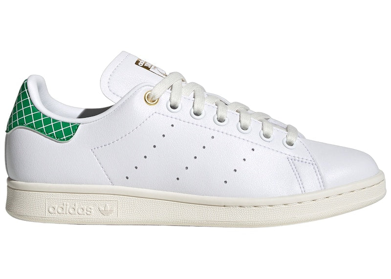 adidas Stan Smith Cloud White Green Legacy Indigo (Women's)