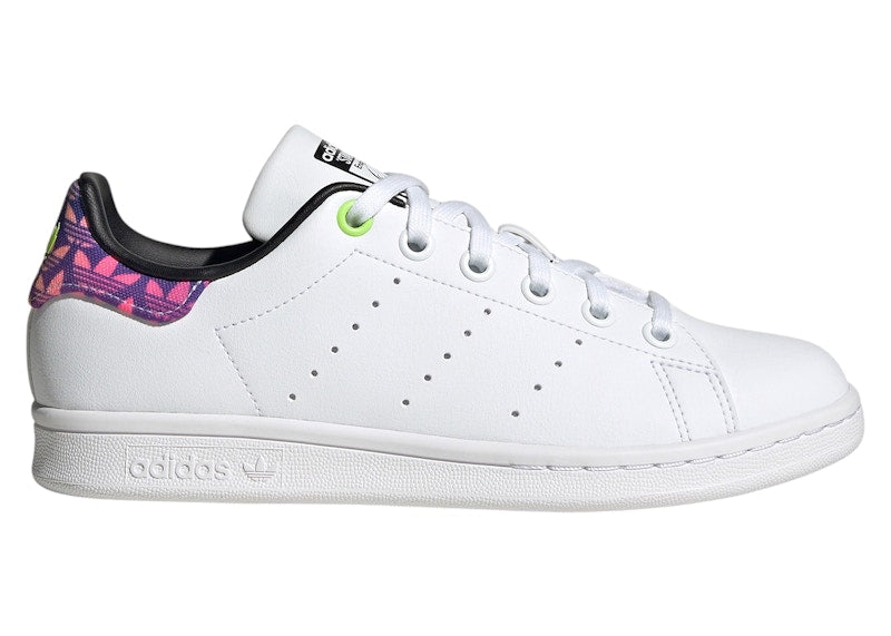 adidas Stan Smith White Black Lemon (GS)