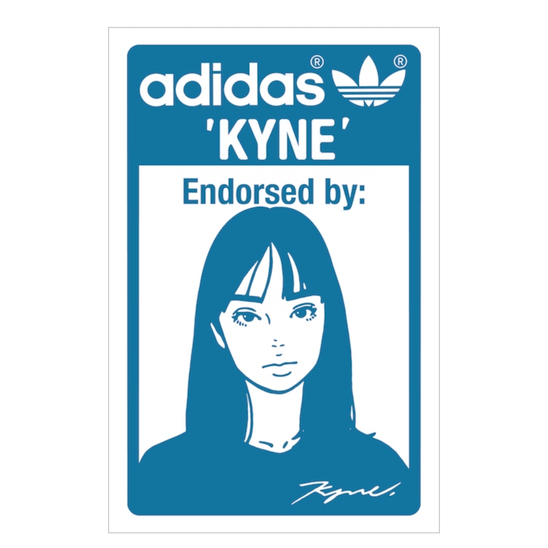 adidas Stan Smith x Kyne Silkscreen Print A (Signed Edition of 30) Blue