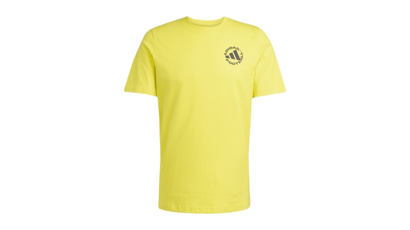 adidas Sticker Graphic Tee Yellow