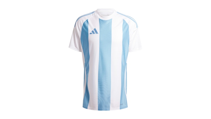 adidas Striped 24 Jersey Team Light Blue/White/White