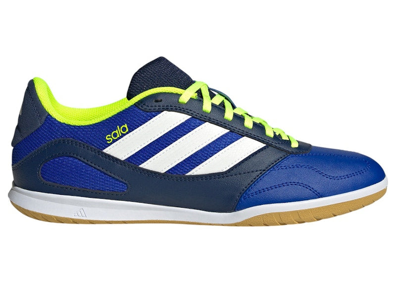 adidas Super Sala Competition 3 Indoor Lucid Blue Cloud White Lucid Lemon