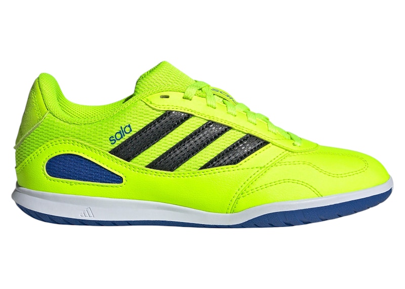 adidas Super Sala Competition III Indoor Lucid Lemon Core Black Royal Blue (GS)