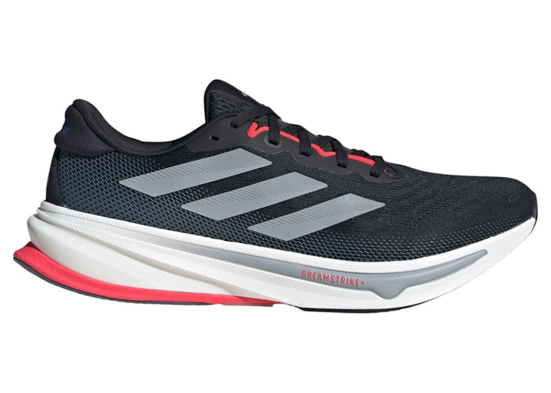 adidas Supernova Rise 2 Core Black Halo Silver Lucid Red