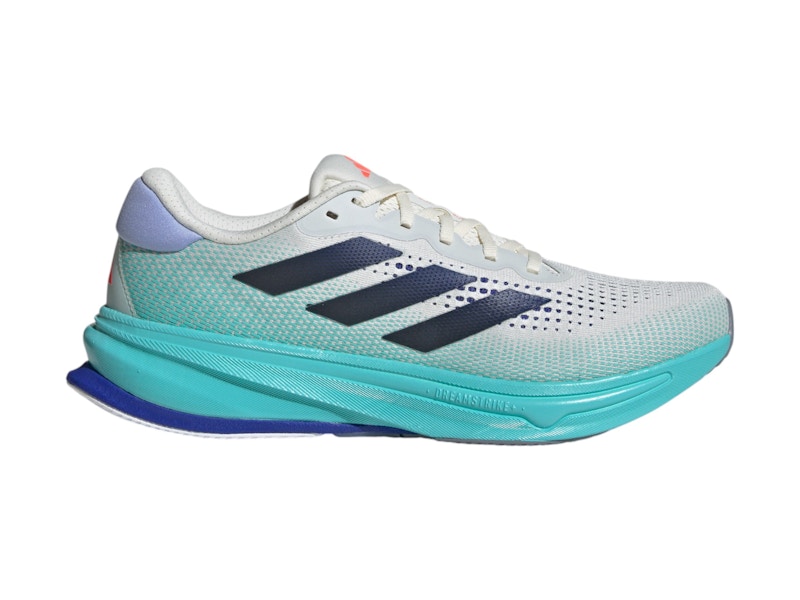 adidas Supernova Rise Off White Lucid Blue Flash Aqua (Women's)