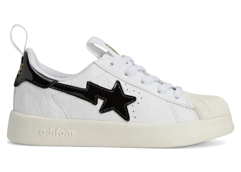 adidas Superstar 360 Bape White Black (GS)