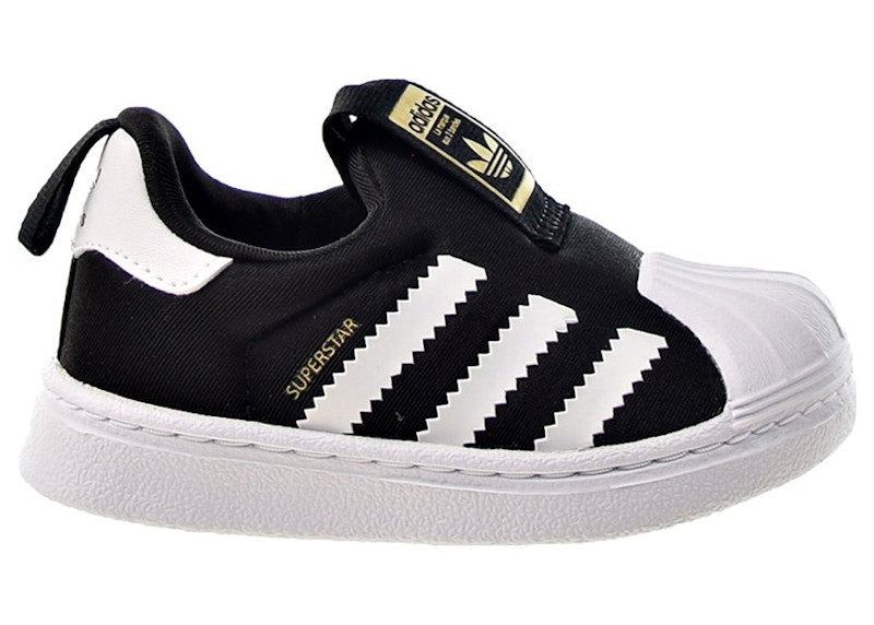 adidas Superstar 360 Black White Gold Metallic (TD)