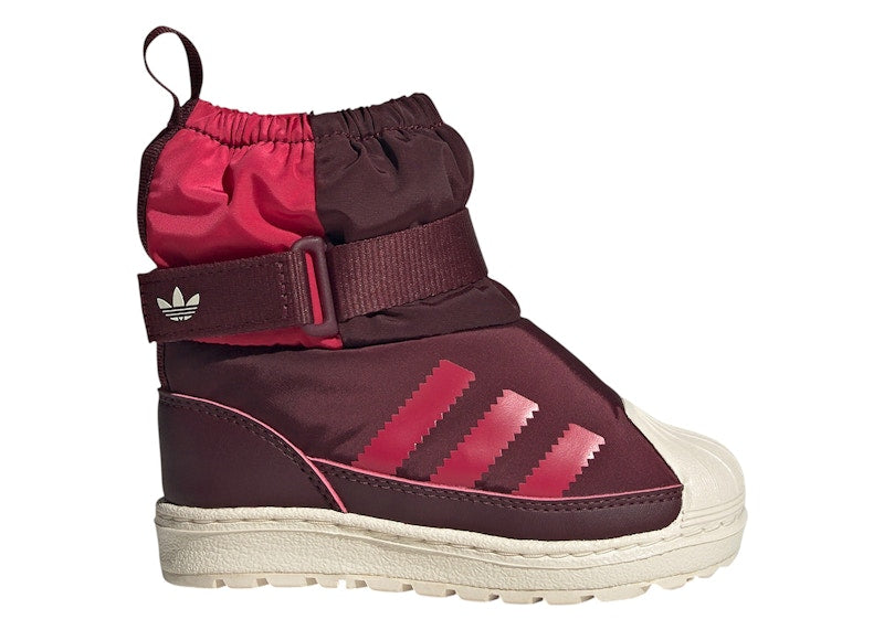 adidas Superstar 360 Boot Maroon Wonder White (TD)