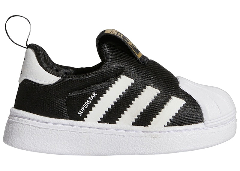 adidas Superstar 360 Core Black Cloud White Gold Metallic (TD)