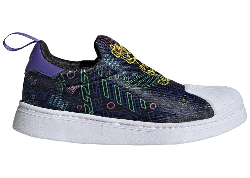 adidas Superstar 360 Disney Mickey Core Black Cloud White Yellow (PS)