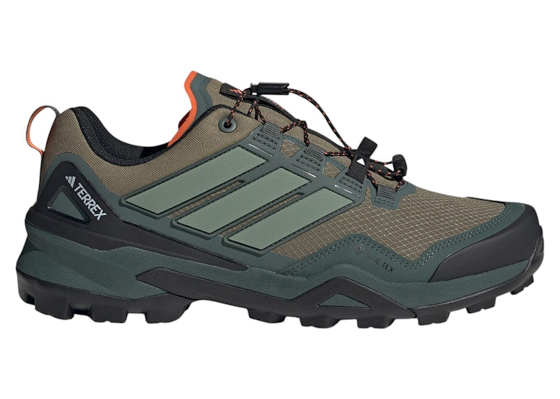 adidas Terrex Skychaser Gore-Tex Olive Strata Silver Green Core Black