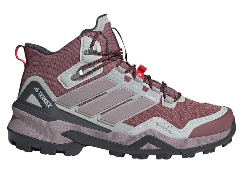 adidas Terrex Skychaser Mid Gore-Tex Burgundy Preloved Fig Grey Two (Women's)