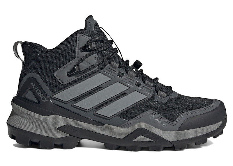 adidas Terrex Skychaser Mid Gore-Tex Core Black Grey Three Grey Six (Women's)