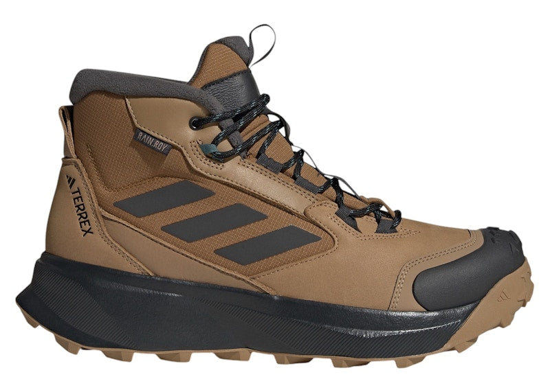 adidas Terrex Winter Leather Mid Cut Rain.RDY Cold.RDY Cardboard Carbon Bronze Strata