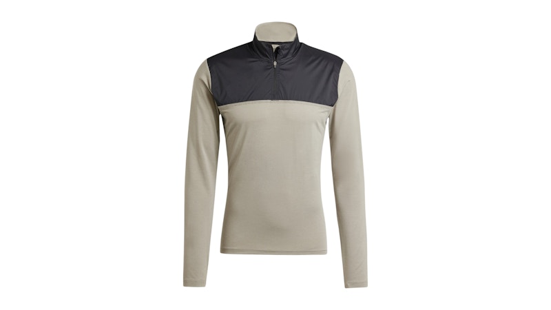 adidas The Gravel Long Sleeve Jersey Silver Pebble