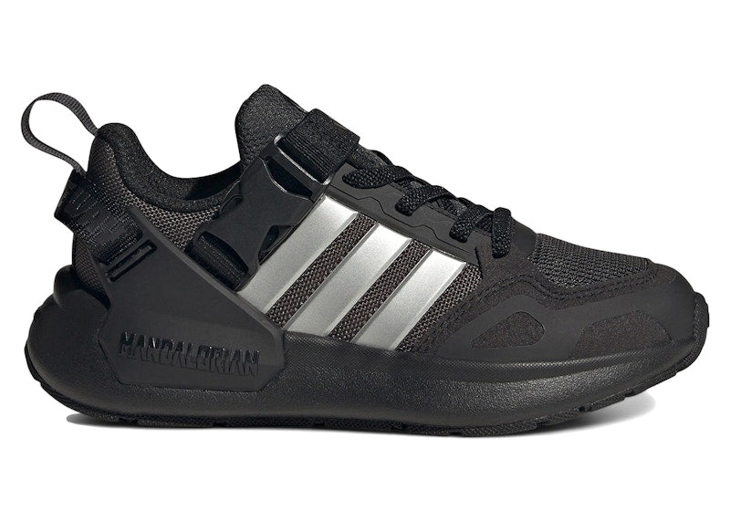 adidas The Mandalorian Runner Star Wars Carbon Silver Metallic Core Black (GS)
