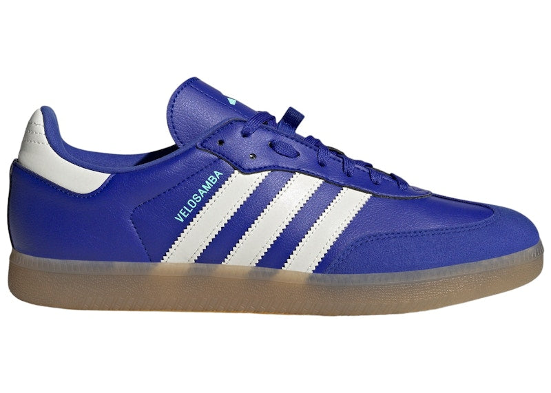 adidas The Velosamba Vegan Lucid Blue Off White Pulse Mint