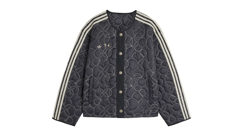 adidas Thug Club Padded Liner Jkt Jacket Black Silver Metallic