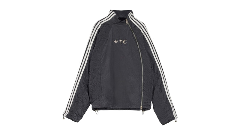 adidas Thug Club Woven Tracktop Black Silver Metallic