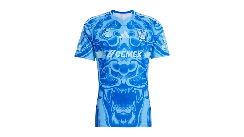 adidas Tigres Uanl 25/26 Away Jersey Semi Blue Burst/Semi Flash Aqua