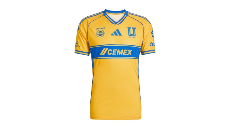 adidas Tigres Uanl 25/26 Home Jersey Team Colleg Gold/Blue