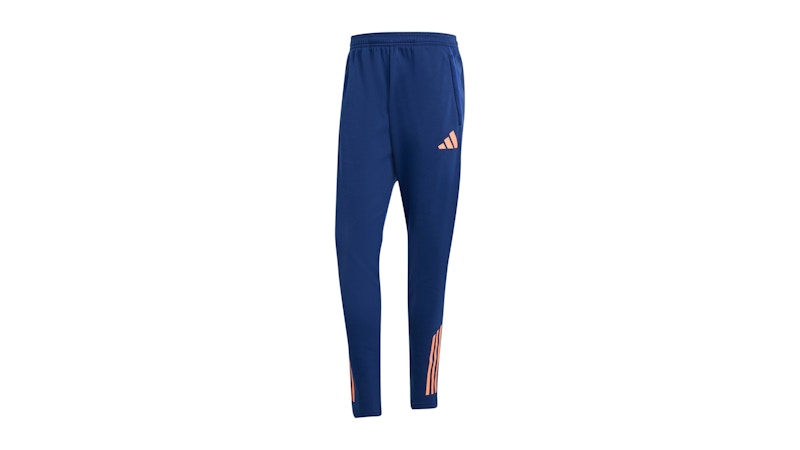 adidas Tiro 25 Competition Winterized Tracksuit Pants Dark Blue Beam Orange