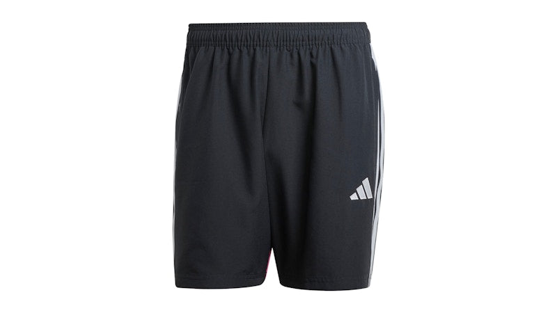 adidas Tiro 25 Essentials Woven Shorts Black/Clear Grey/Real Magenta