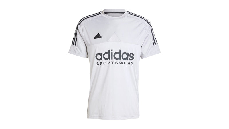 adidas Tiro T-Shirt Grey Two/Black