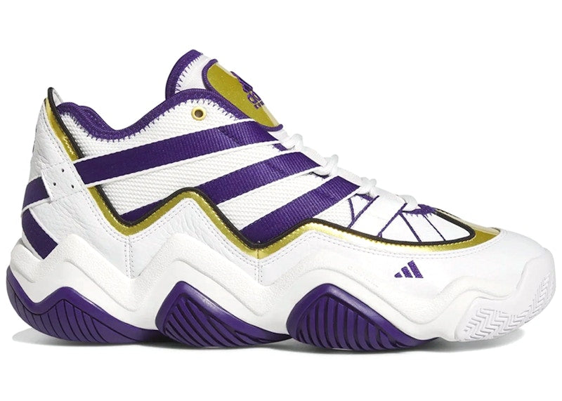 adidas Top Ten 2010 White Purple Gold
