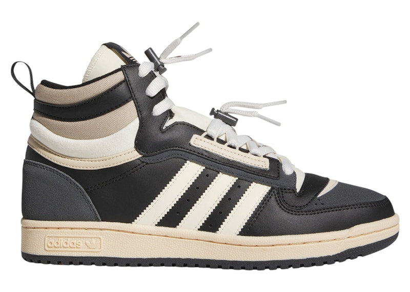 adidas Top Ten LP Core Black Cream White Wonder Beige