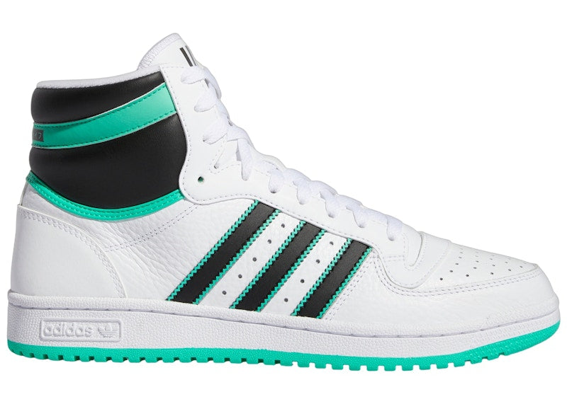 adidas Top Ten RB Cloud White Core Black Hi-Res Green