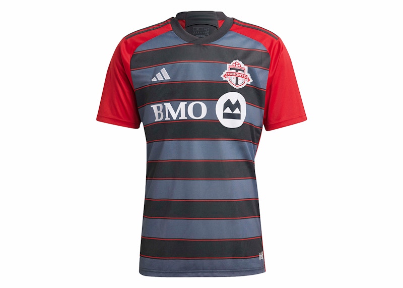 adidas Toronto FC 23/24 Home Jersey Solid Grey/Team Power Red