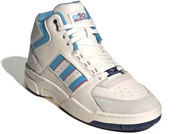 adidas Torsion Response Tennis Mid White Preloved Blue
