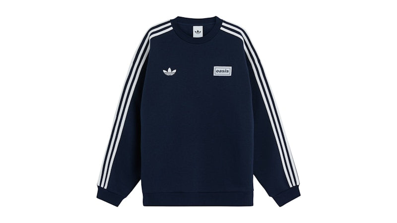 adidas Tour Oversized Crewneck Night Indigo