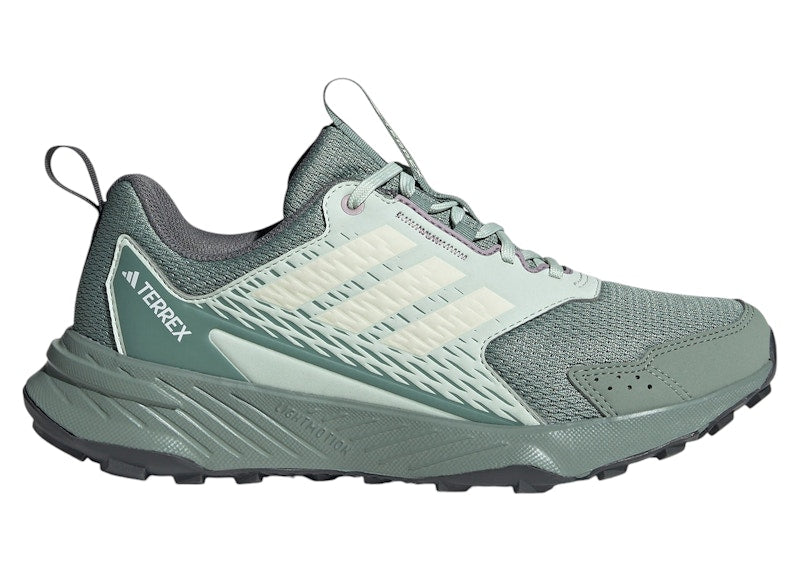 adidas Tracefinder Trail Silver Green Off White Preloved Fig (Women's)