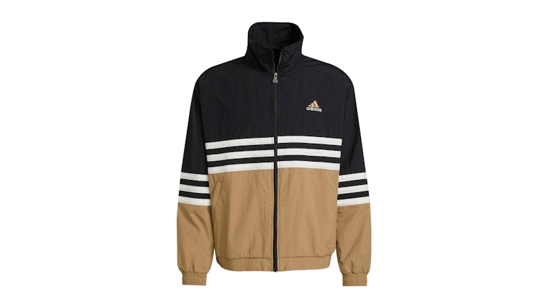 adidas Track Jacket Black Cardboard