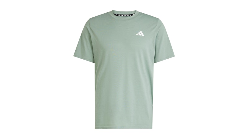 adidas Train Essentials Feelready T-Shirt Silver Green White
