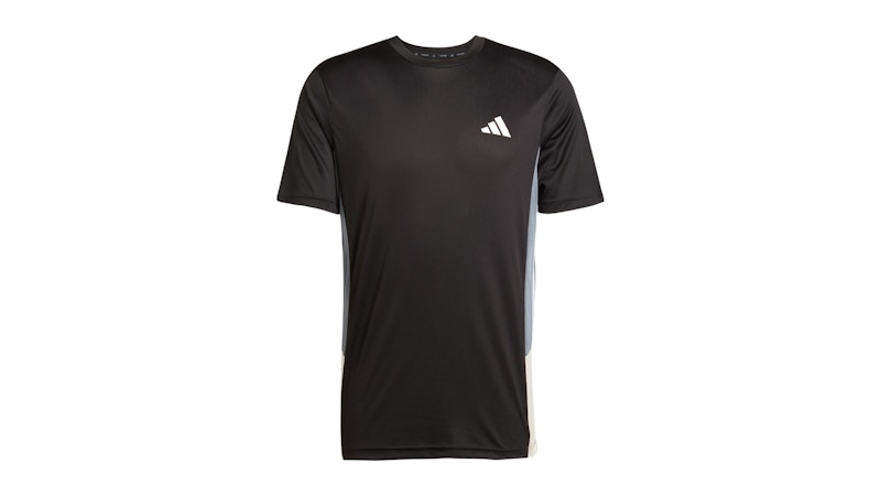 adidas Train Essentials Seasonal Colorblock T-Shirt Black