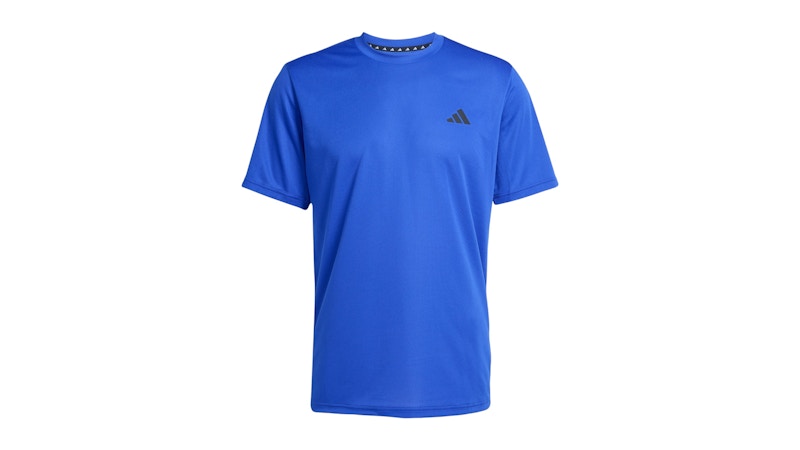 adidas Train Essentials Tee Lucid Blue Black