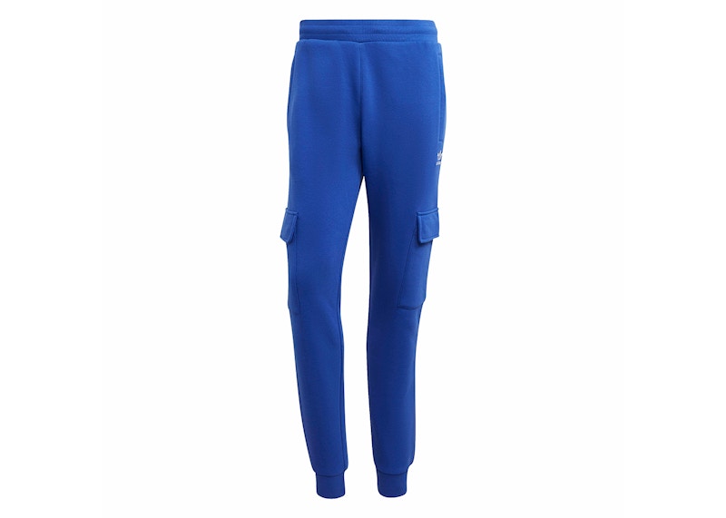 adidas Trefoil Essentials Cargo Pants Semi Lucid Blue