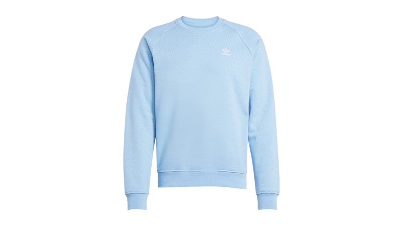 adidas Trefoil Essentials Crew Sweatshirt Ash Blue
