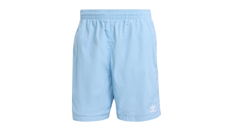 adidas Trefoil Essentials Woven Shorts Ash Blue