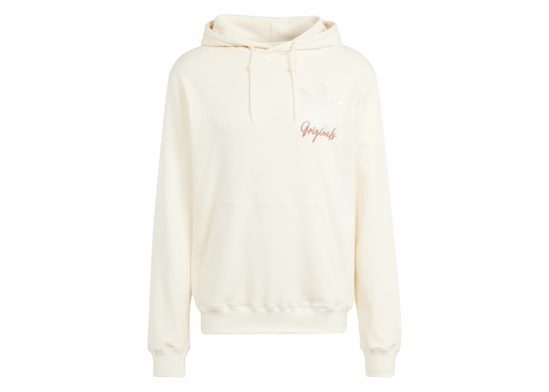 adidas Trefoil Hoodie Cream White