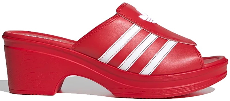 adidas Trefoil Mules Lotta Volkova Red (Women's)