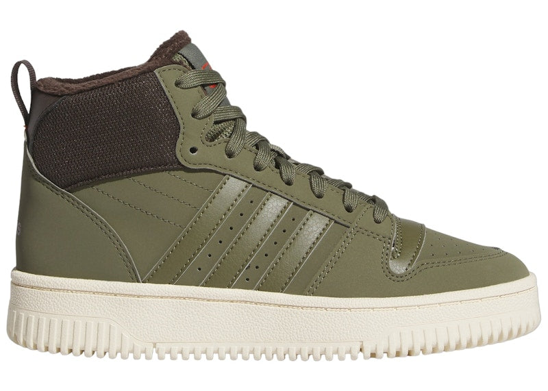 adidas Turnaround Olive Strata Dark Brown Cream White (GS)
